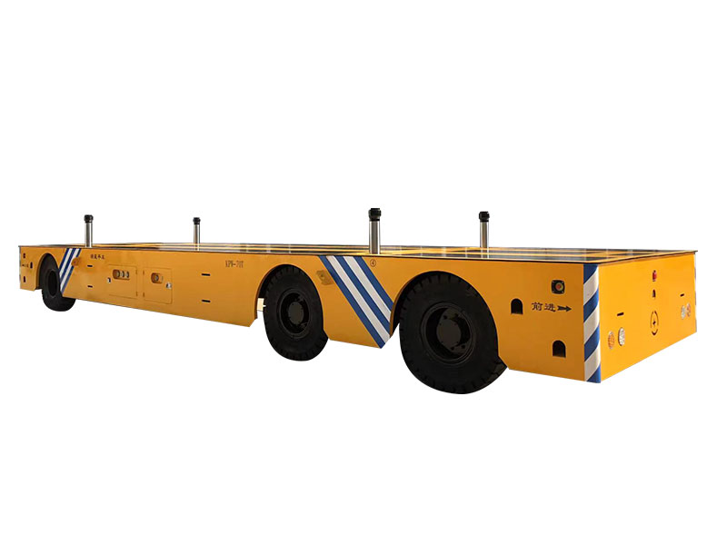 70噸液壓升降無軌電動(dòng)平車